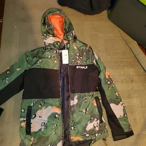 Staple wind breaker